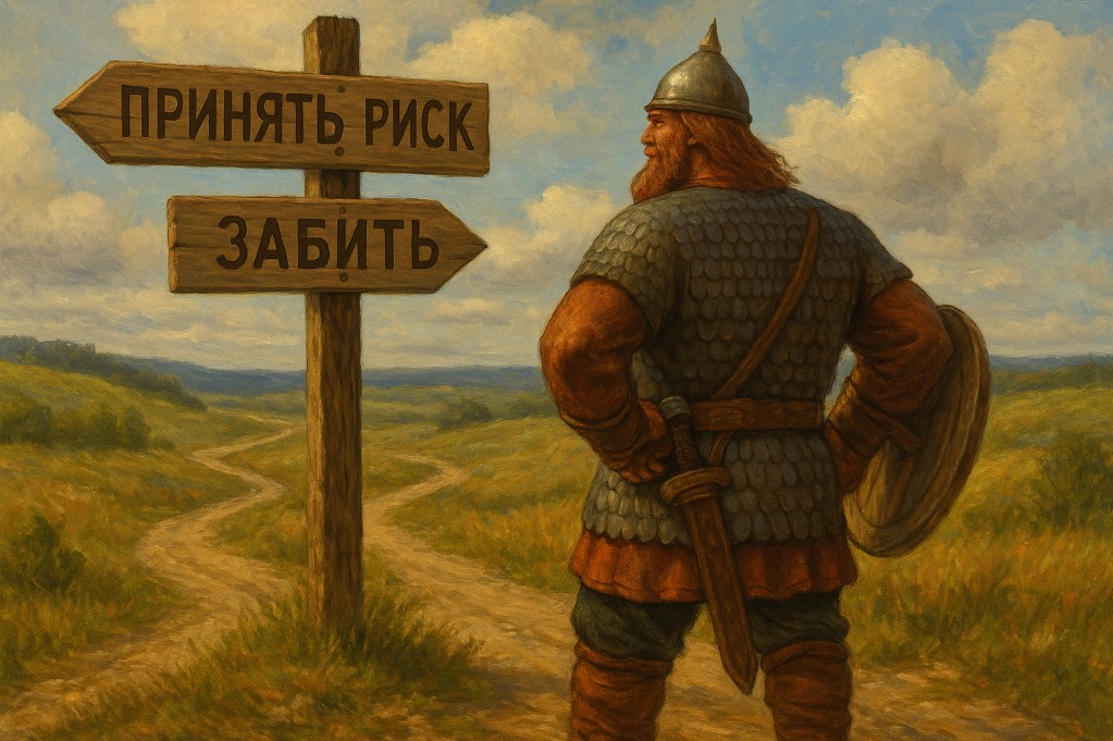принять риск